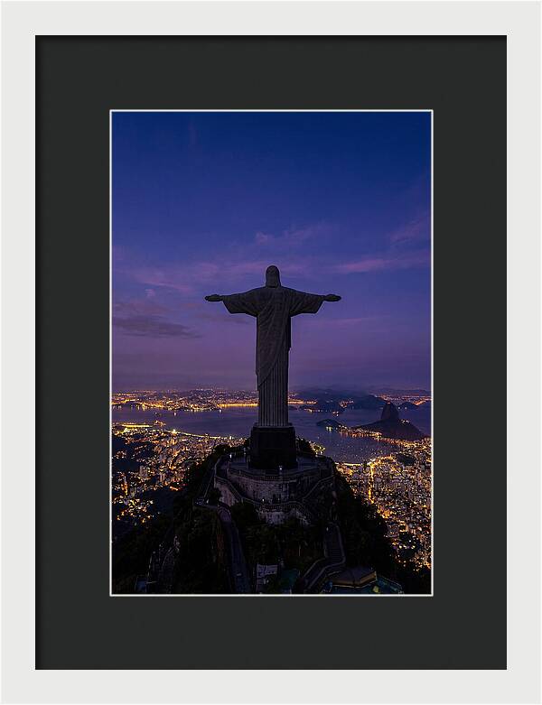 Christ The Redeemer At Dusk