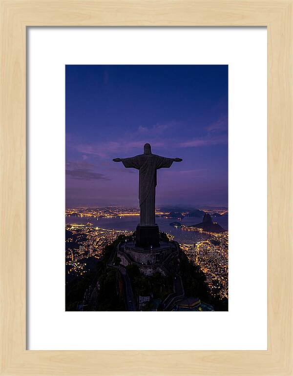 Christ The Redeemer At Dusk