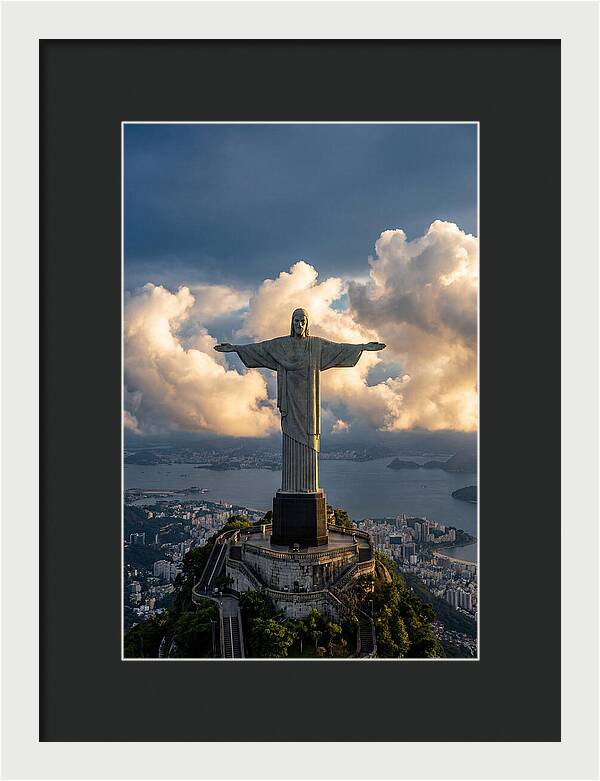 Christ The Redeemer At Golden Hour