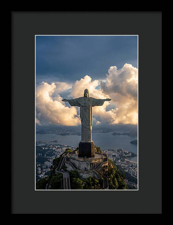 Christ The Redeemer At Golden Hour