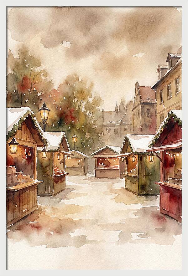 Christmas Market Glow