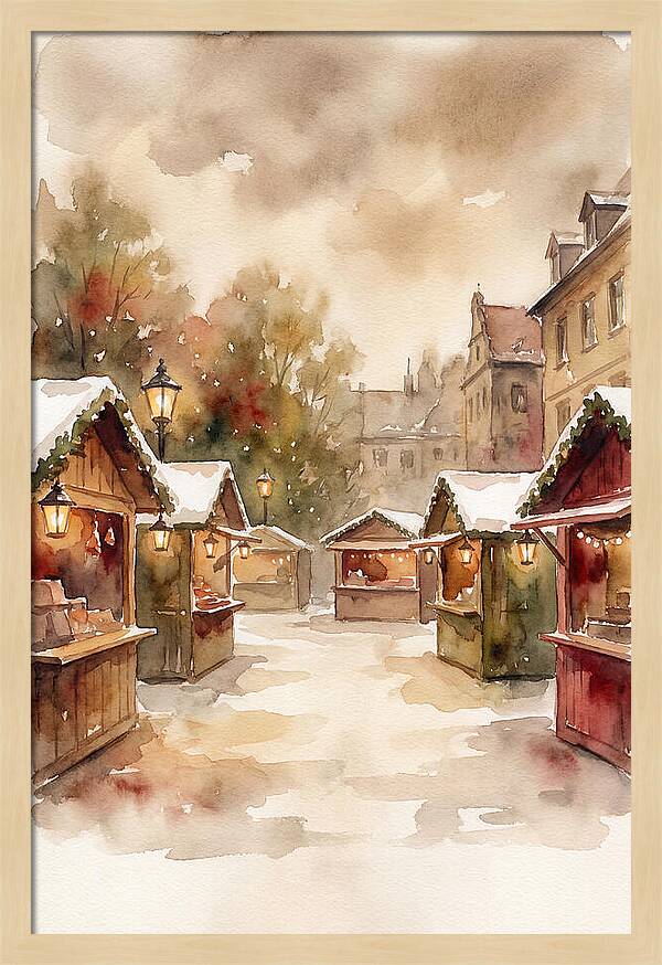 Christmas Market Glow