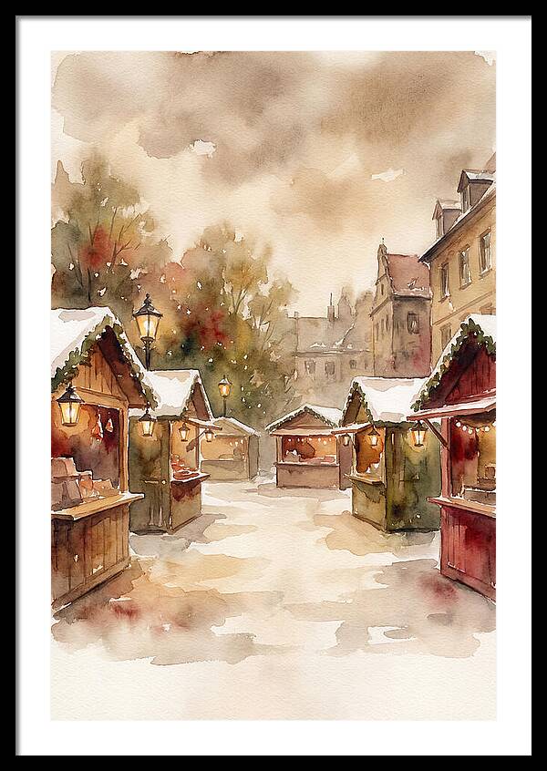 Christmas Market Glow