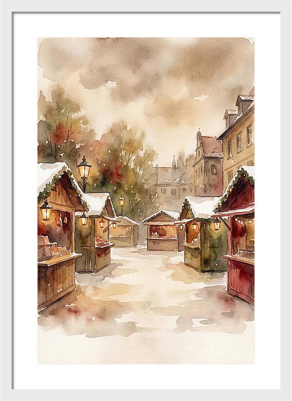 Christmas Market Glow