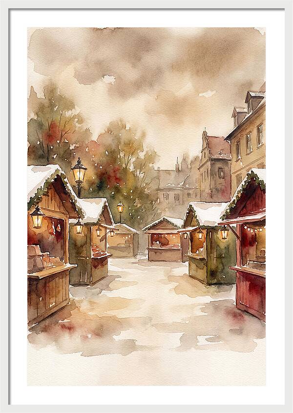 Christmas Market Glow