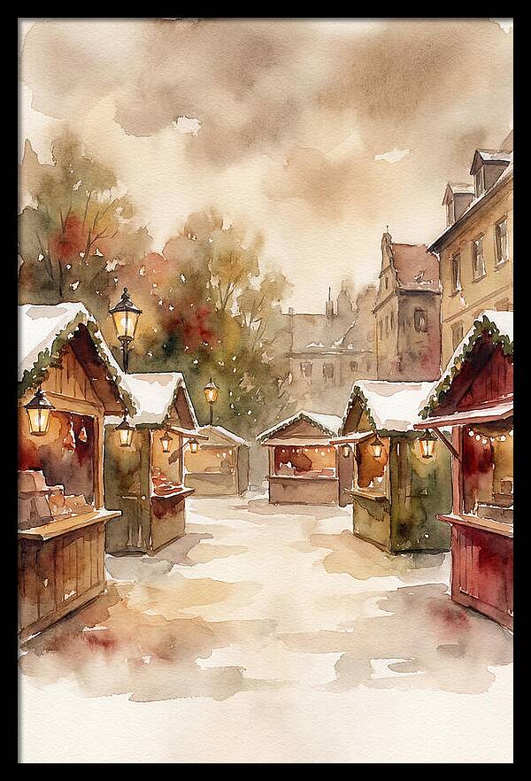 Christmas Market Glow