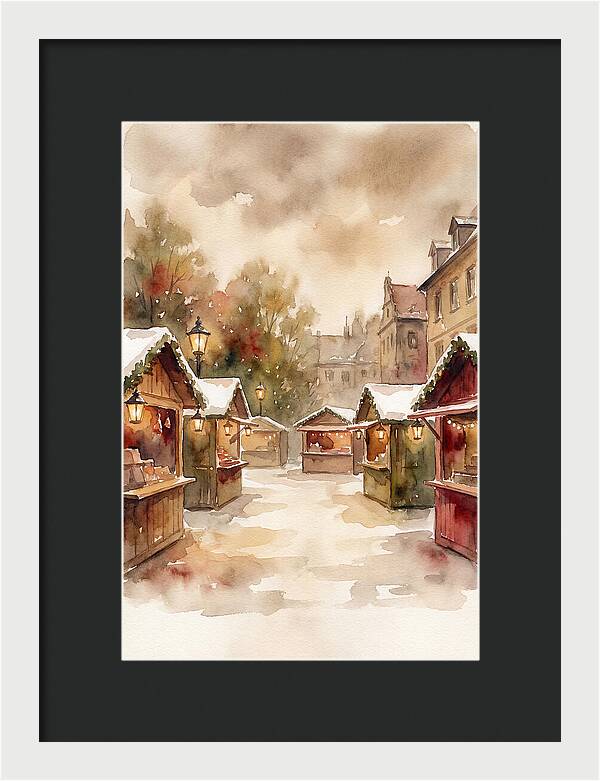 Christmas Market Glow
