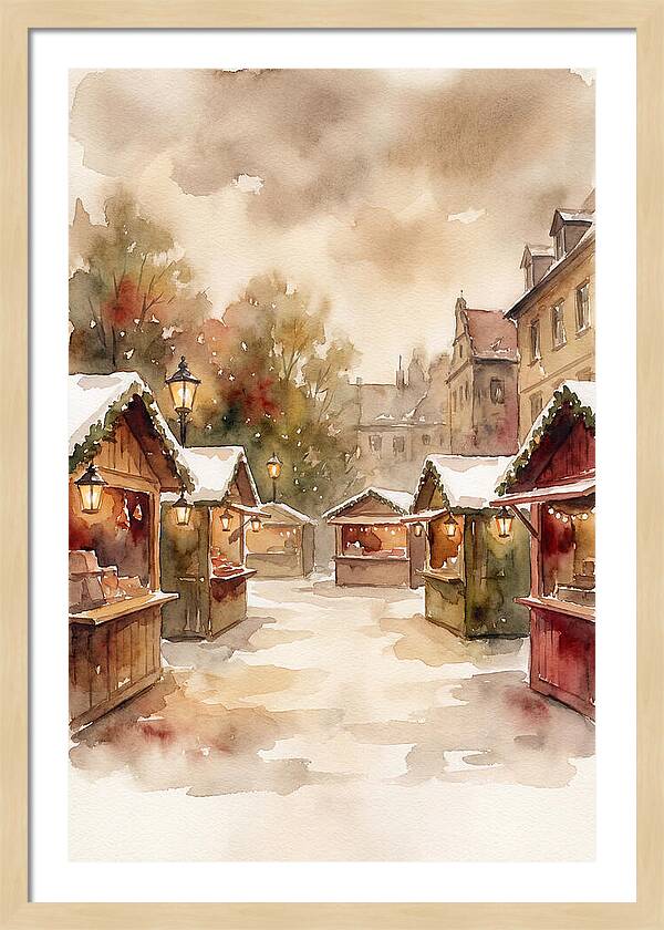 Christmas Market Glow
