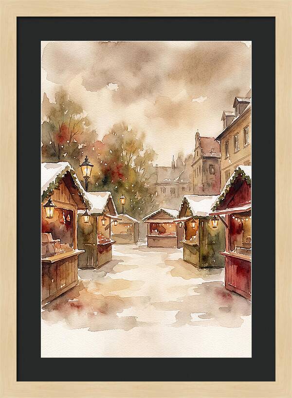 Christmas Market Glow