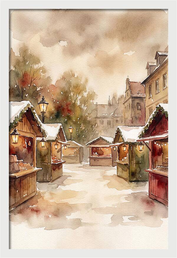 Christmas Market Glow
