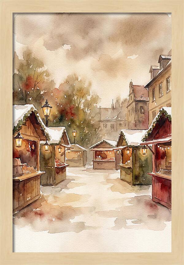 Christmas Market Glow