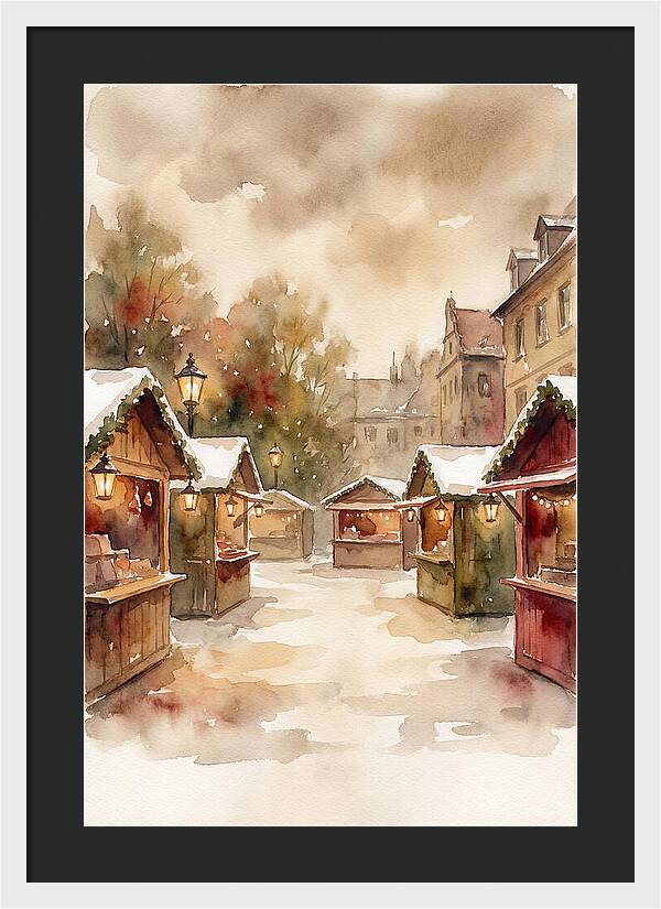 Christmas Market Glow