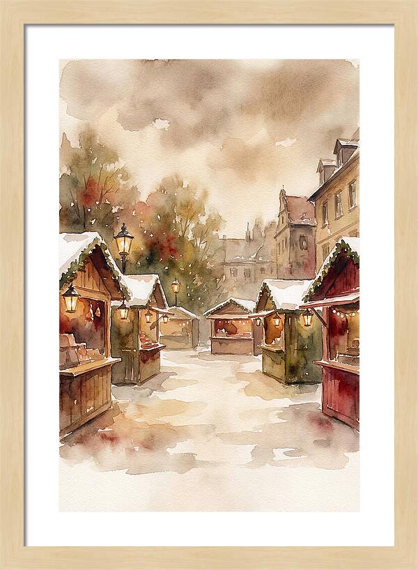 Christmas Market Glow