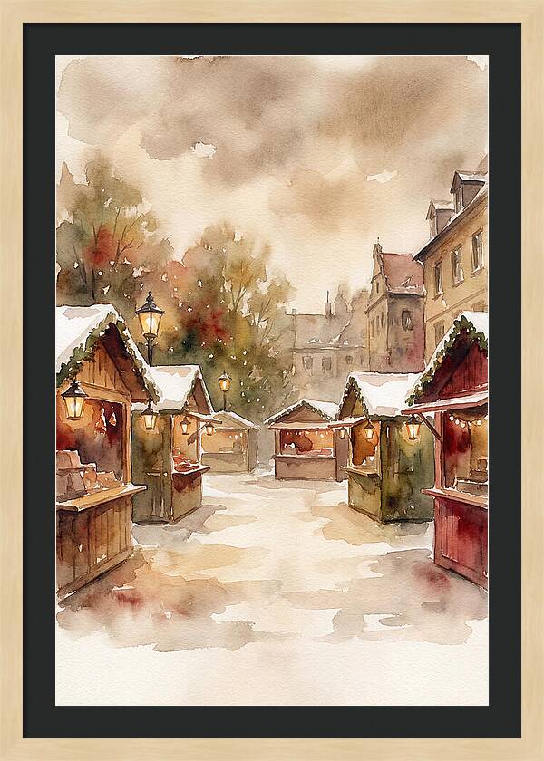Christmas Market Glow
