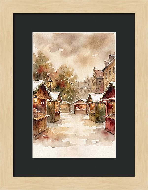 Christmas Market Glow