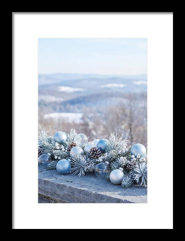 Christmas Still Life With Ornaments