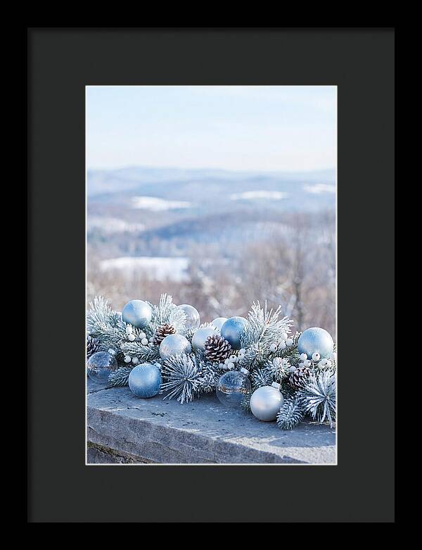 Christmas Still Life With Ornaments