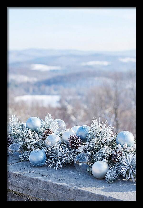 Christmas Still Life With Ornaments
