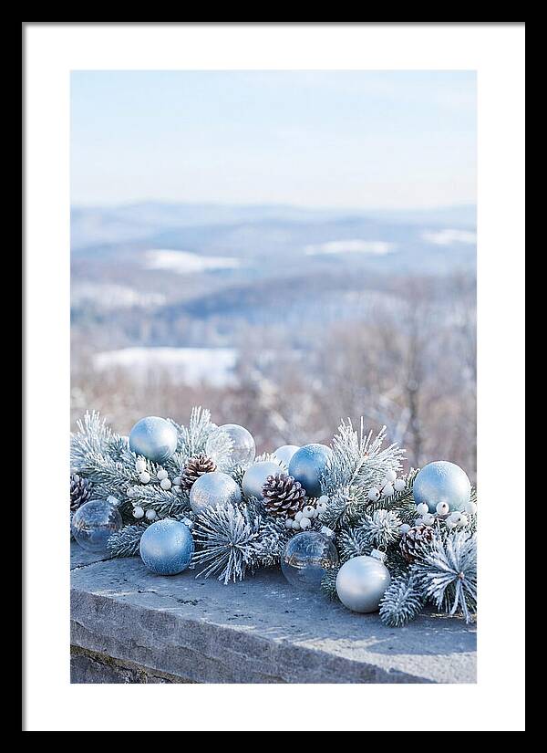 Christmas Still Life With Ornaments