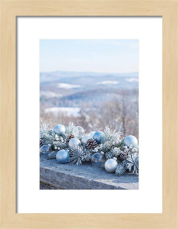 Christmas Still Life With Ornaments