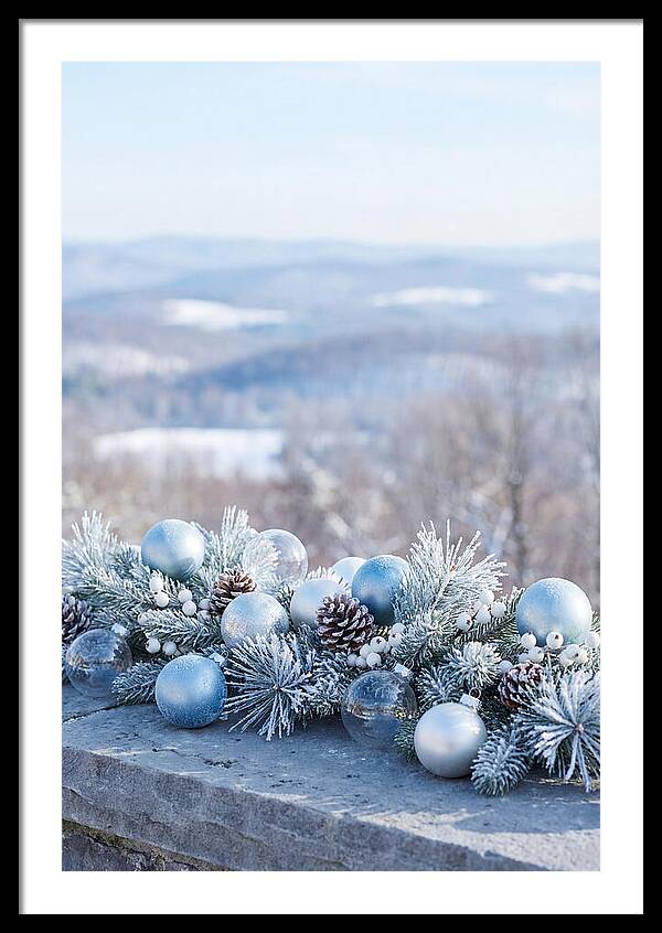 Christmas Still Life With Ornaments