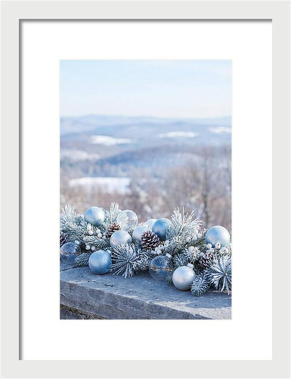 Christmas Still Life With Ornaments