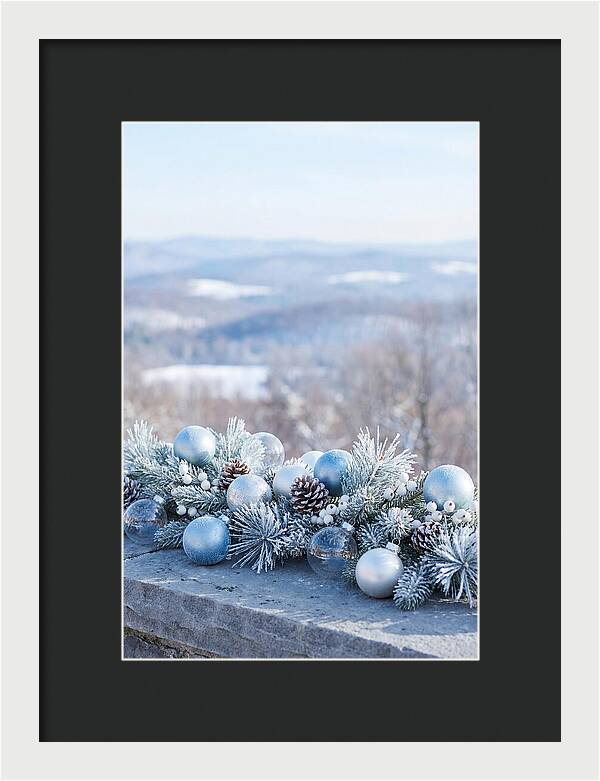 Christmas Still Life With Ornaments