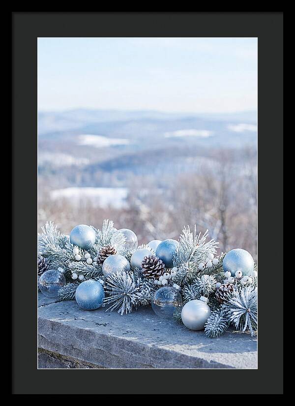 Christmas Still Life With Ornaments