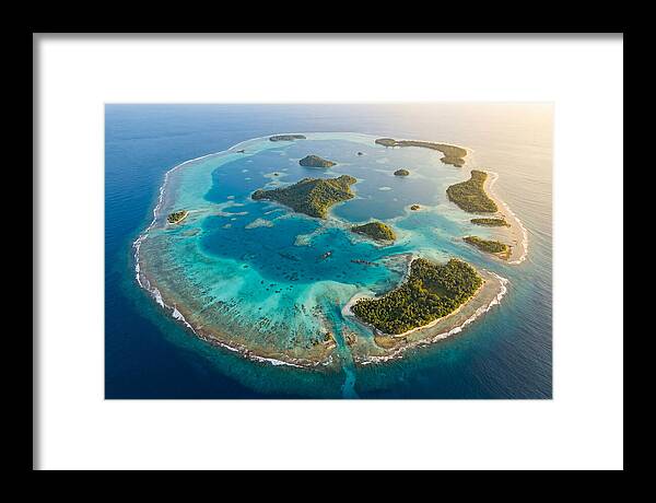 Chuuk Lagoon From Above