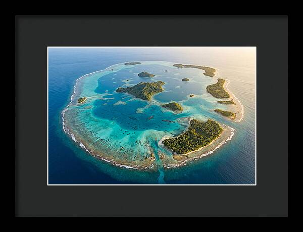 Chuuk Lagoon From Above