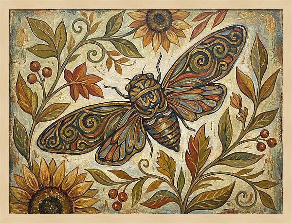 Cicada Folk Art