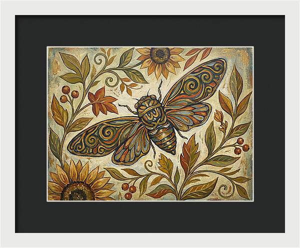 Cicada Folk Art