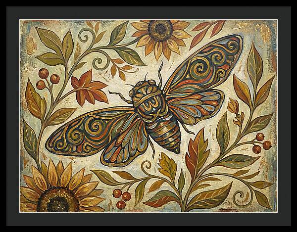 Cicada Folk Art