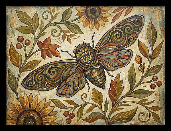 Cicada Folk Art