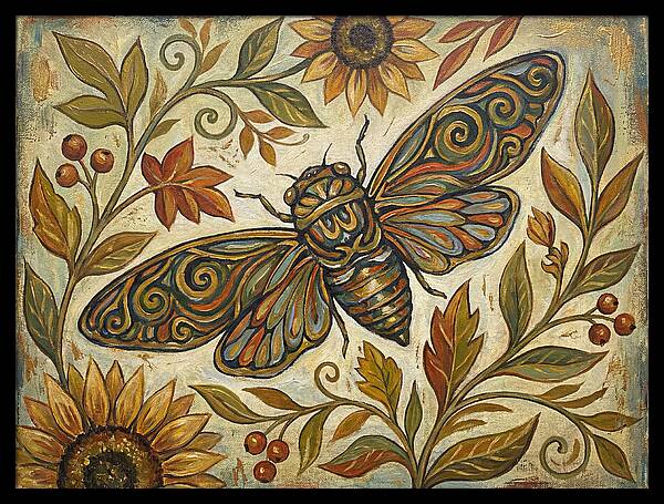 Cicada Folk Art