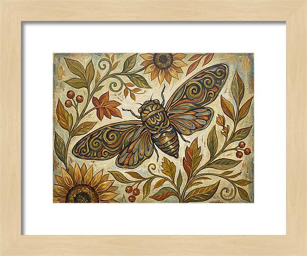 Cicada Folk Art