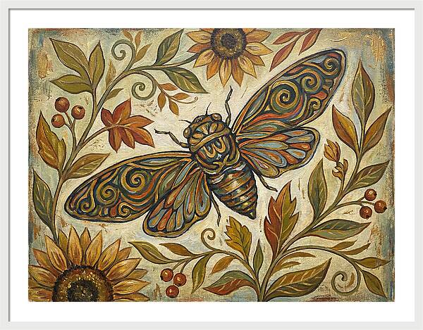Cicada Folk Art