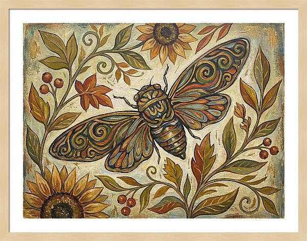 Cicada Folk Art
