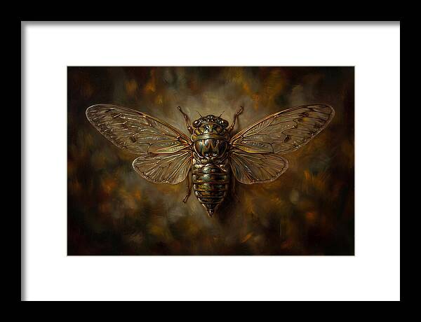 Cicada In Stunning Detail