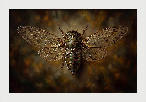 Cicada In Stunning Detail