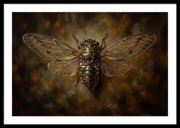 Cicada In Stunning Detail