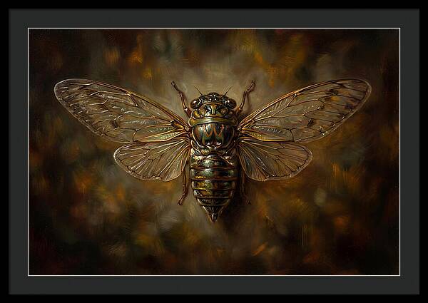 Cicada In Stunning Detail