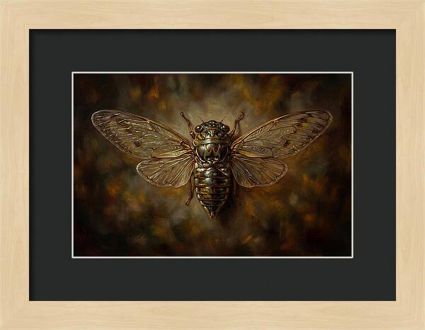 Cicada In Stunning Detail