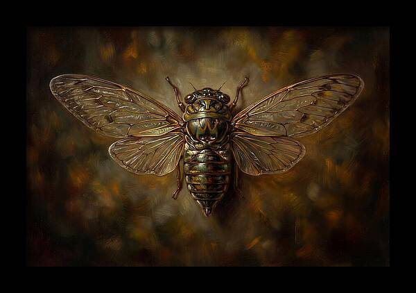 Cicada In Stunning Detail