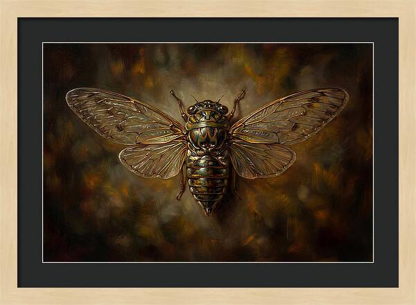 Cicada In Stunning Detail
