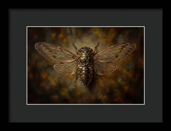 Cicada In Stunning Detail
