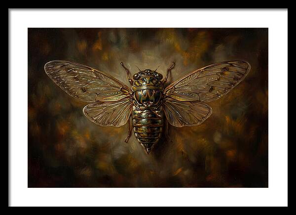 Cicada In Stunning Detail