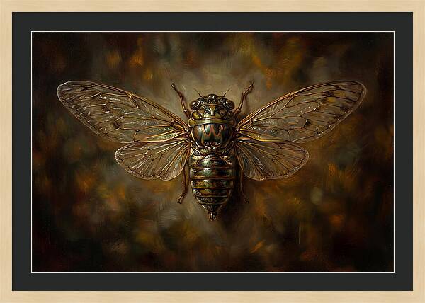 Cicada In Stunning Detail