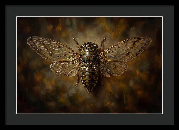 Cicada In Stunning Detail