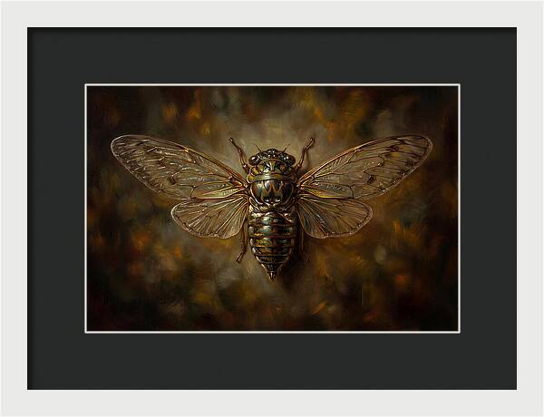 Cicada In Stunning Detail